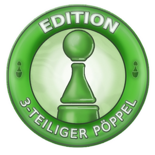 Edition 3-teiliger Pöppel