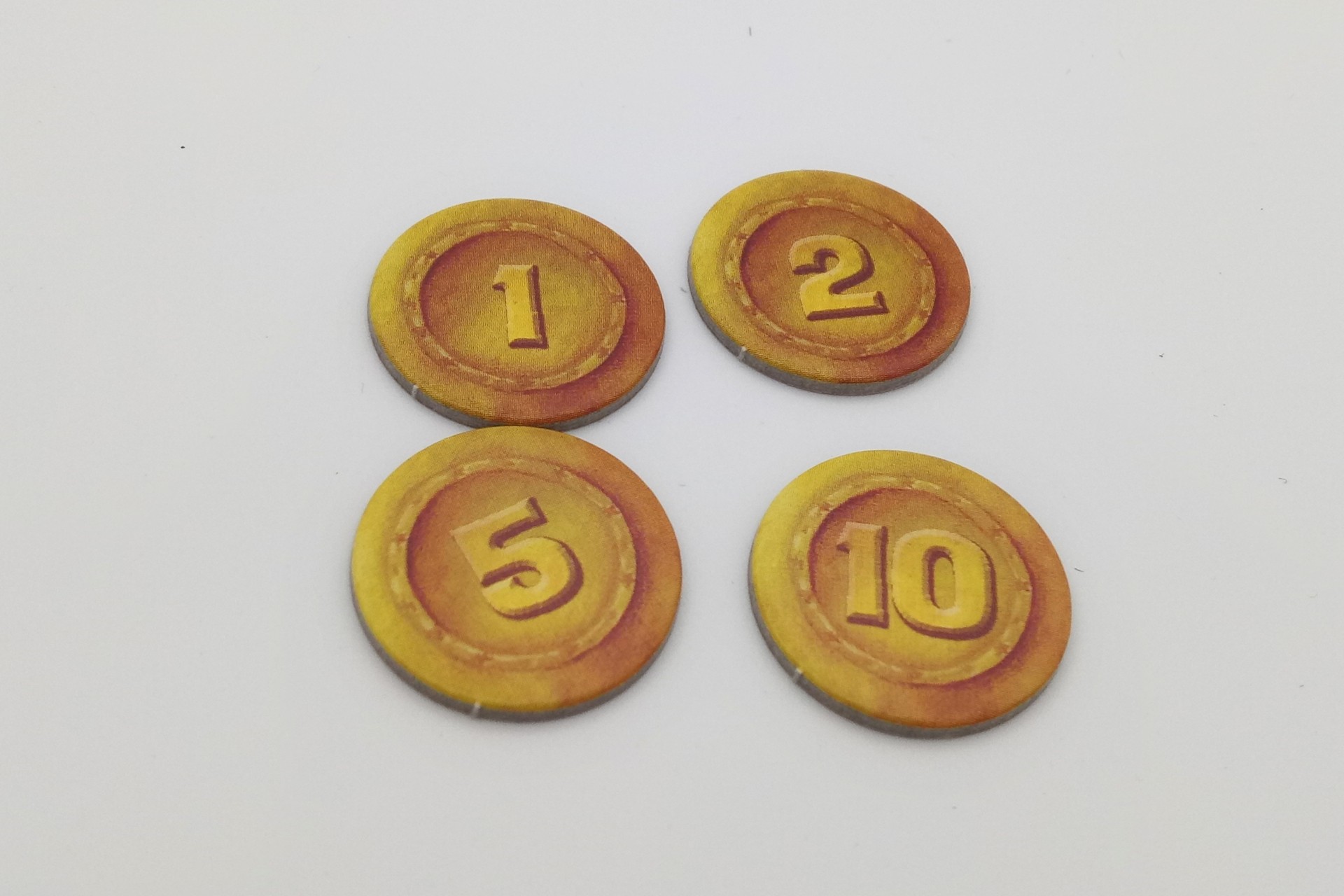 Münzen aus dem Spiel 504