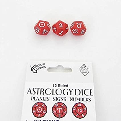 Astrology Würfel set