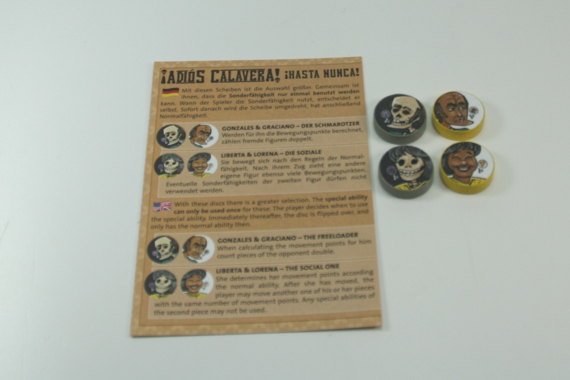 ¡Adiós Calavera! (DEU/ENG) - Erweiterung ¡Hasta Nunca! 