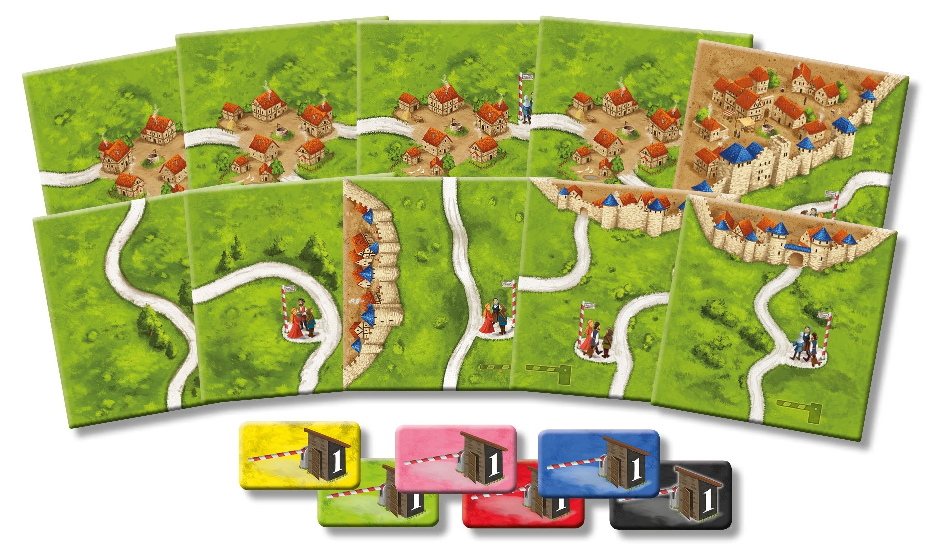 Carcassonne - Die Zöllner - (DEU/ENG)