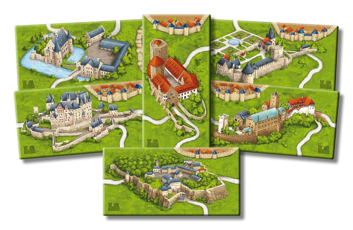 Carcassonne - Burgen in Deutschland (neue Edition) (DEU/ENG)