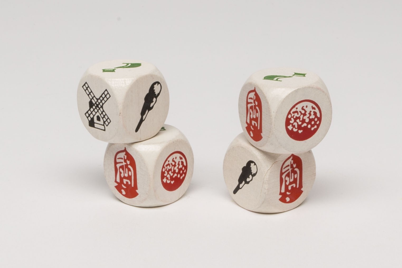 Symbolwürfel, Siedler-kartenspiel
