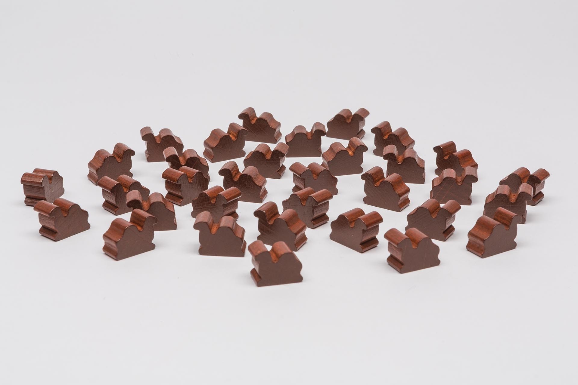 Holzmaterial für Szenario "Zug der Karawanen" (CATAN Händler und Barbaren)