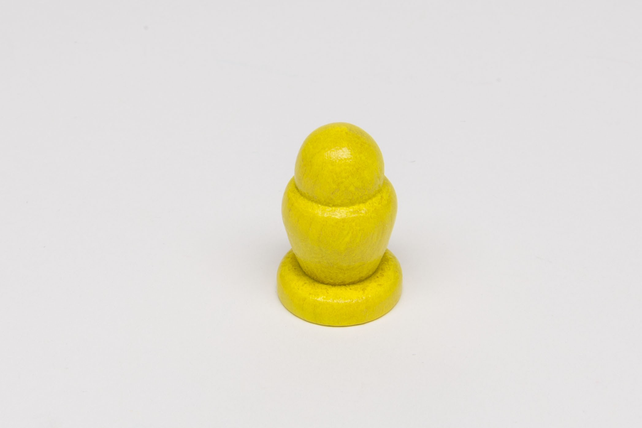 Spielstein, Pöppel, Gelb