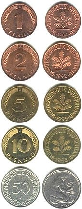 Deutsche Pfennige