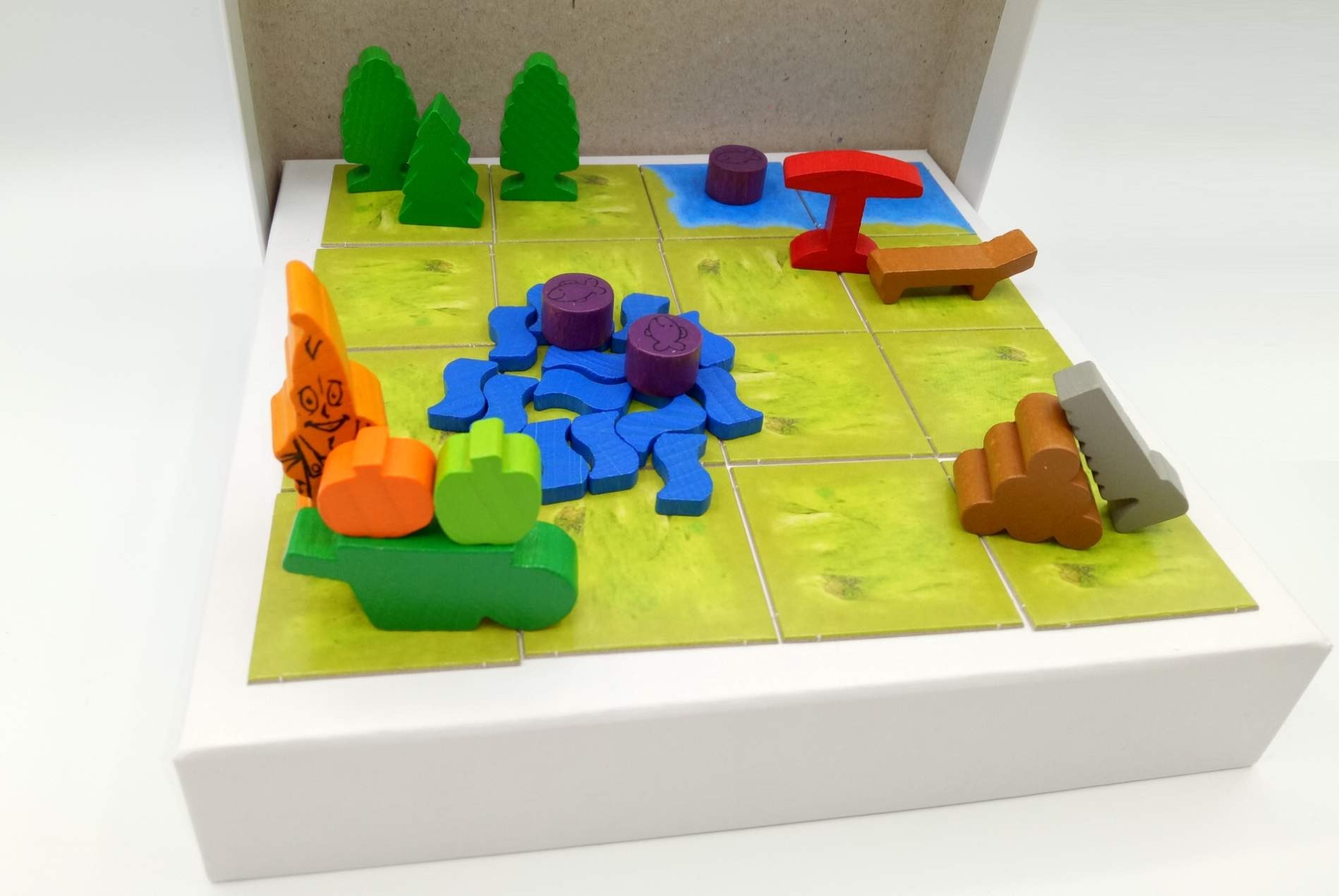 Diarama Gartenlandschaft groß