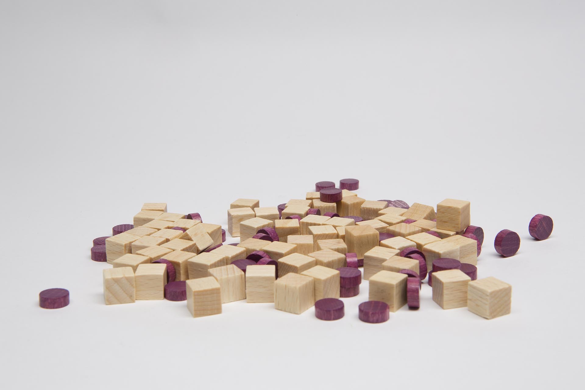 Terra Mystica - Set Arbeiterklötzchen und Machtchips 