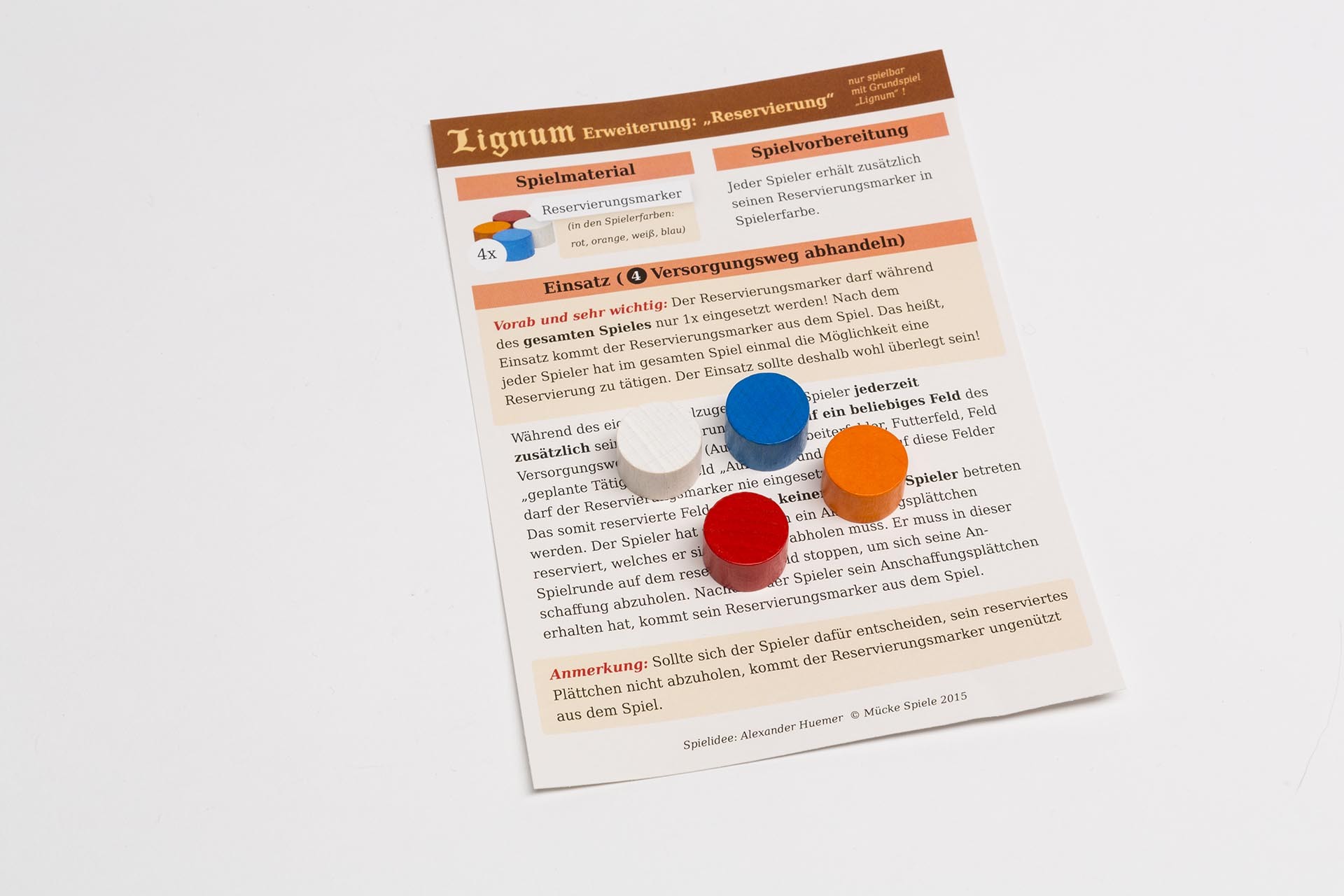 Lignum - Reservierungserweiterung (DEU/ENG)