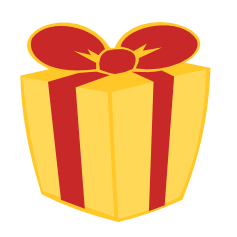 Geschenkschachtel Token