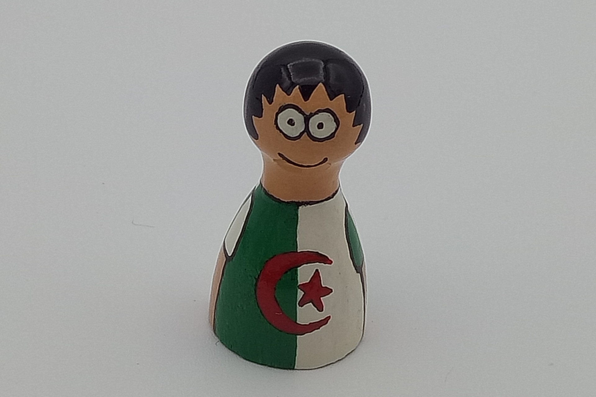 Handbemalte Pöppel - Algerier