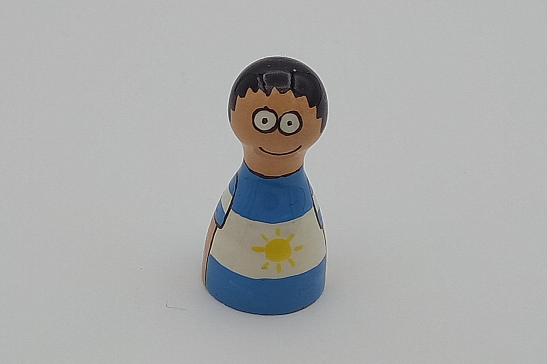 Handbemalte Pöppel - Argentinier