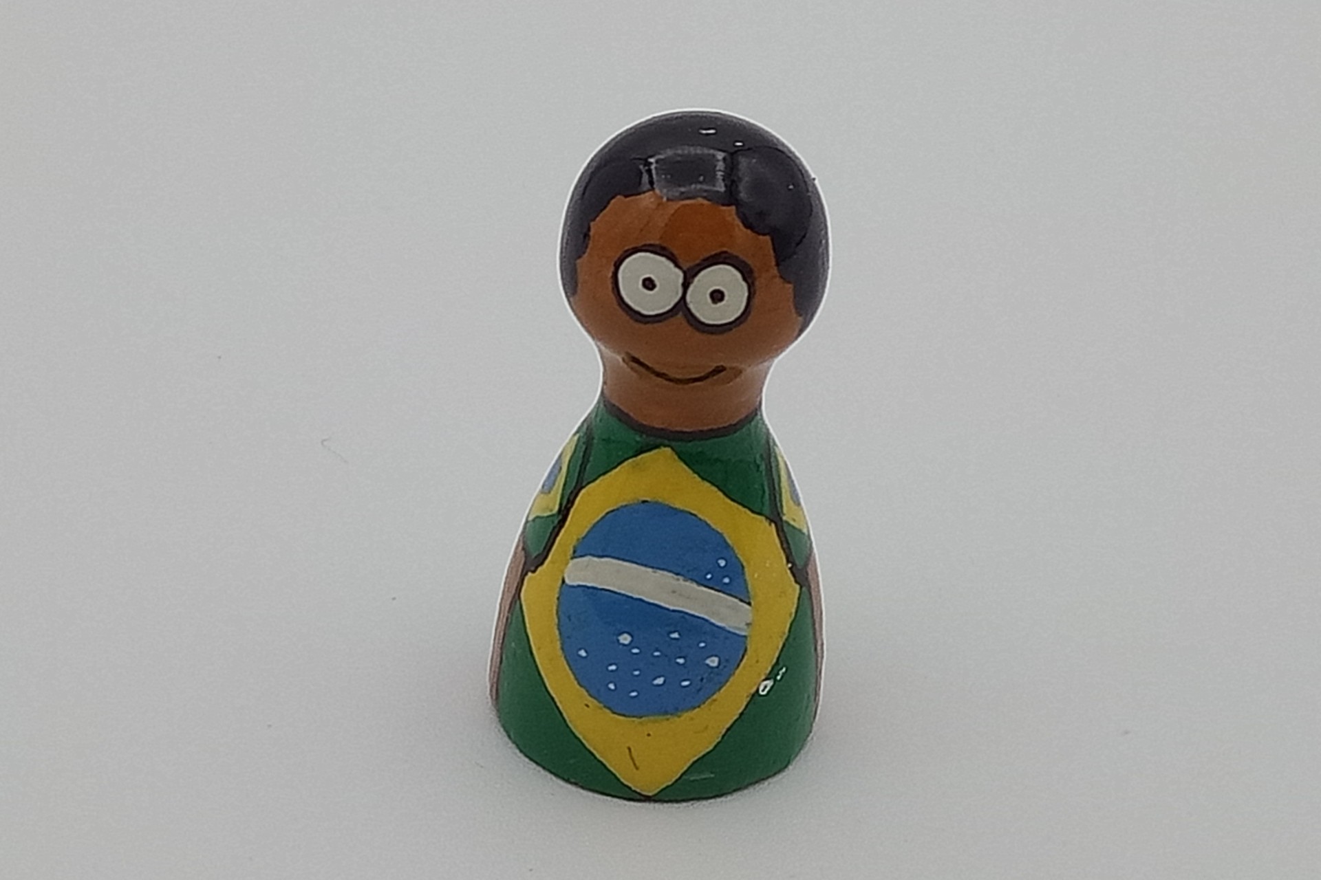 Handbemalte Pöppel - Brasilianer