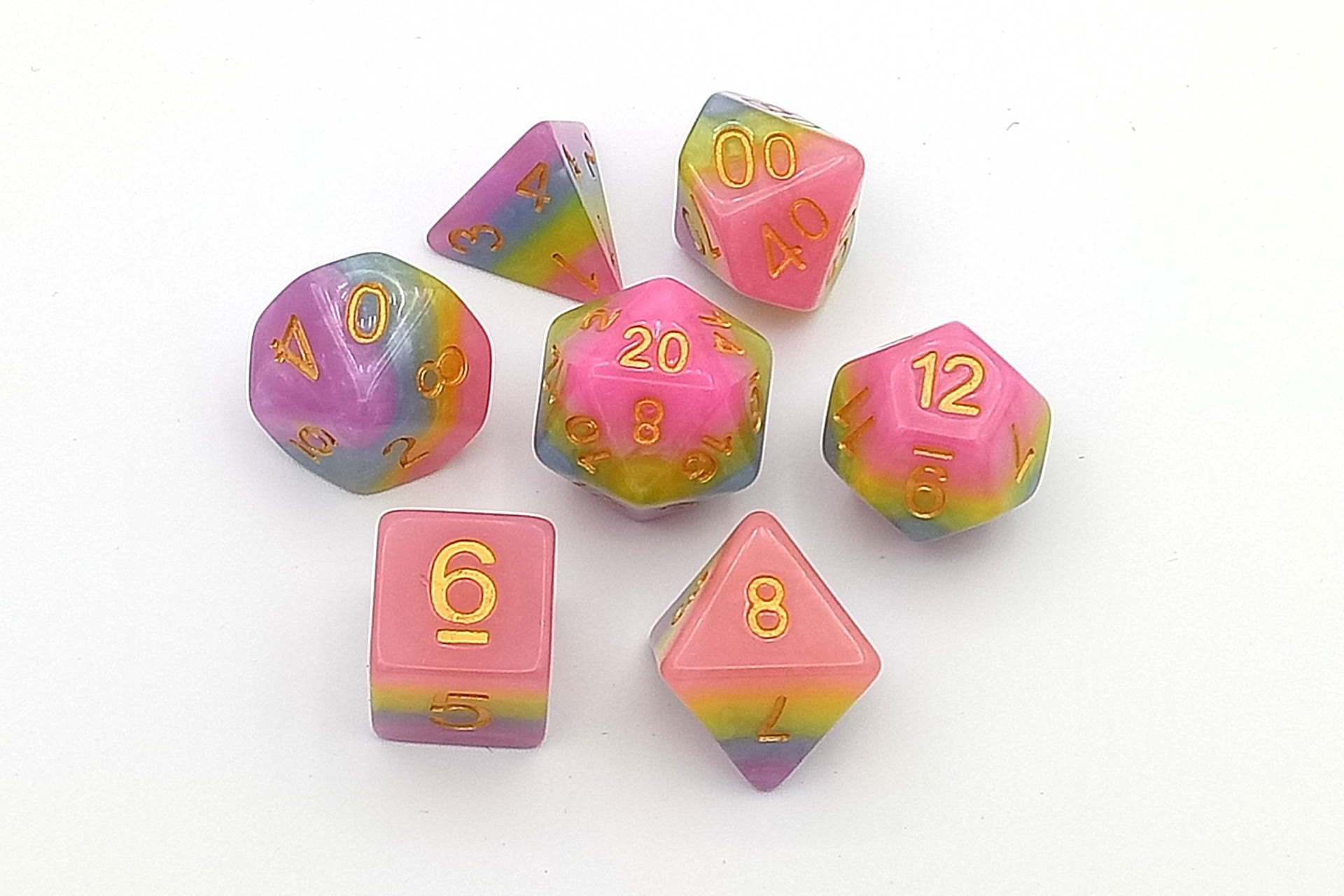 Candyland dice set