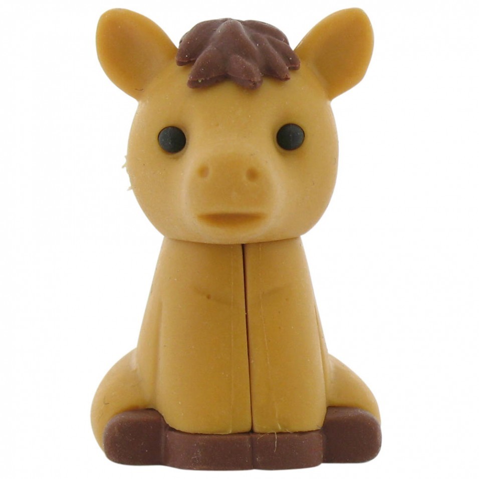 Puzzle Radierer Pferd