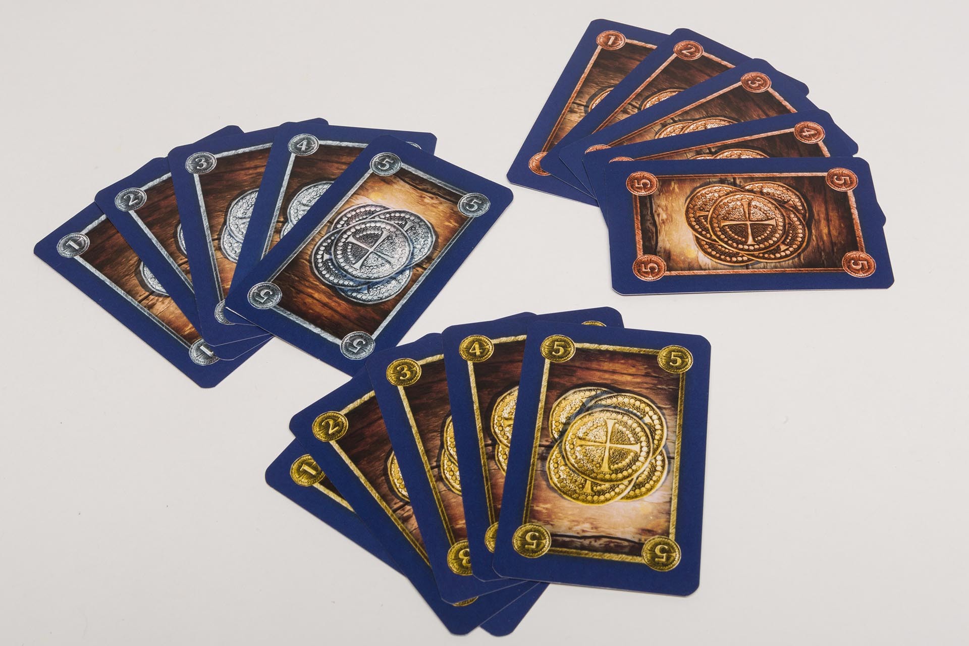 72 Spielkarten Münzen