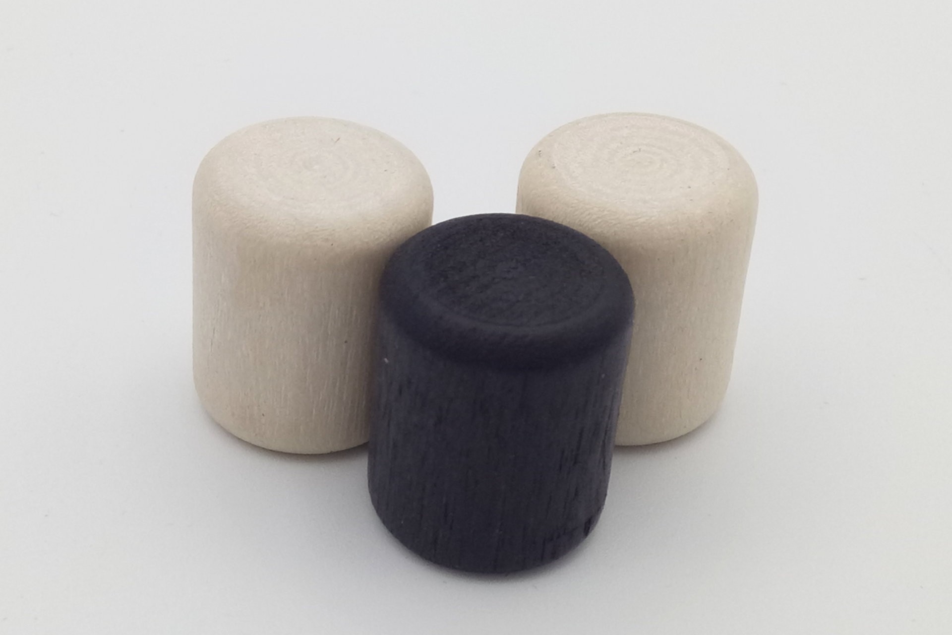 Zylinder 19x16 mm mit Loch/Bohrung