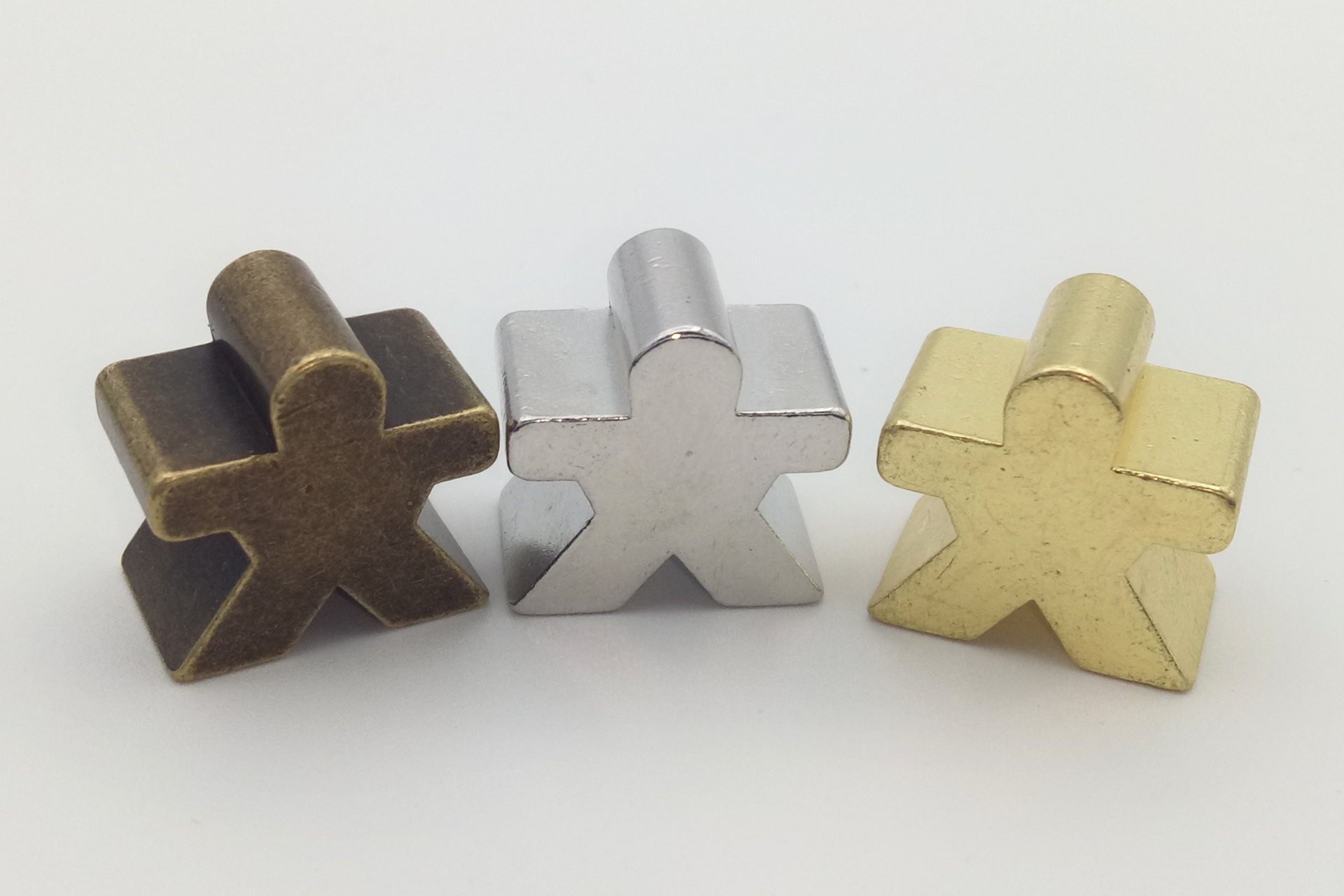 Männchen, Meeple aus Metall