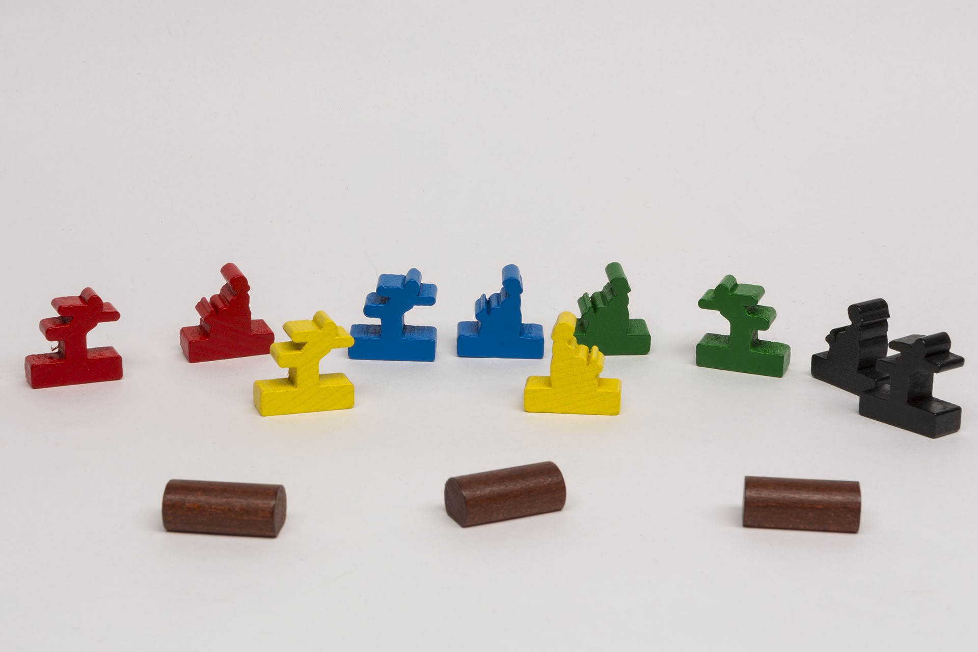 Set Spielfiguren von Flussläufer