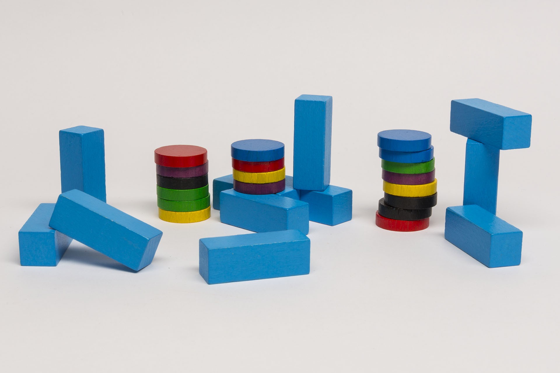 Set Scheiben und Rechtecke
