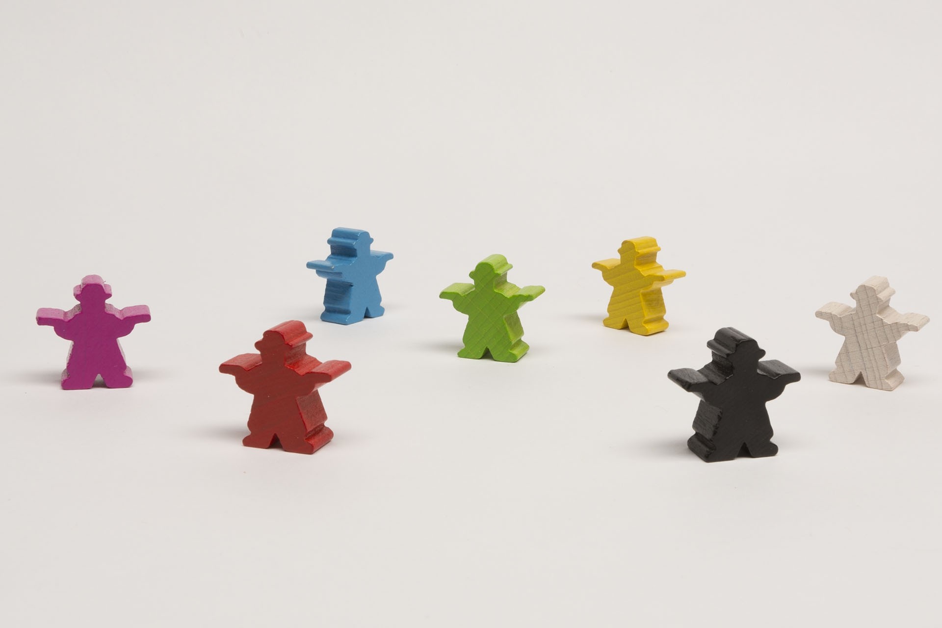 Set Spielfiguren Colt Express, Banditen
