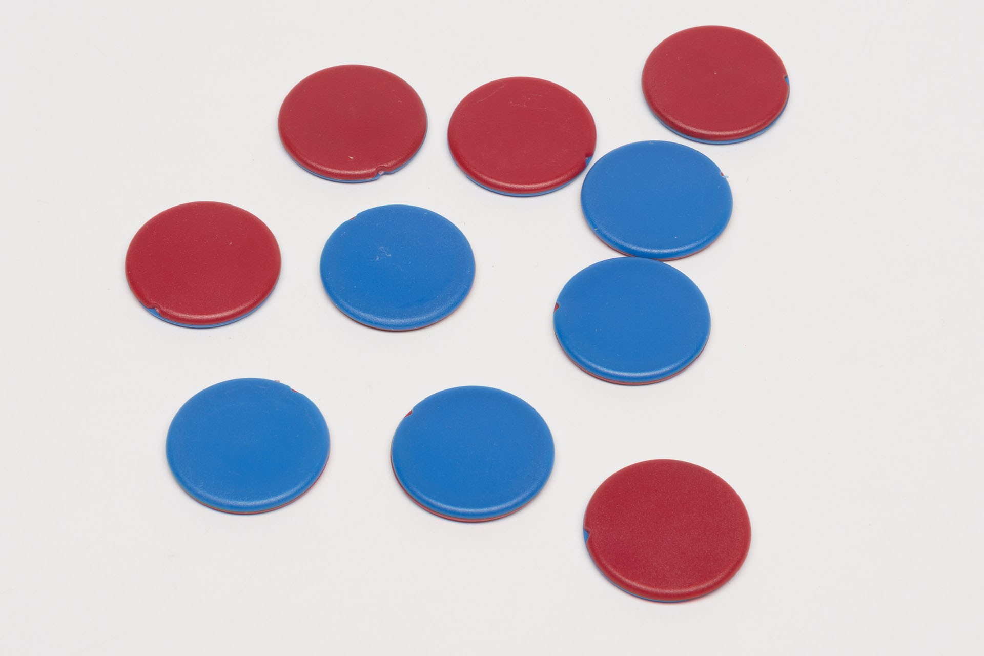 Plastikchips 25mm mit zwei Farben