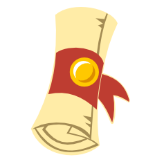 Schriftrolle Token