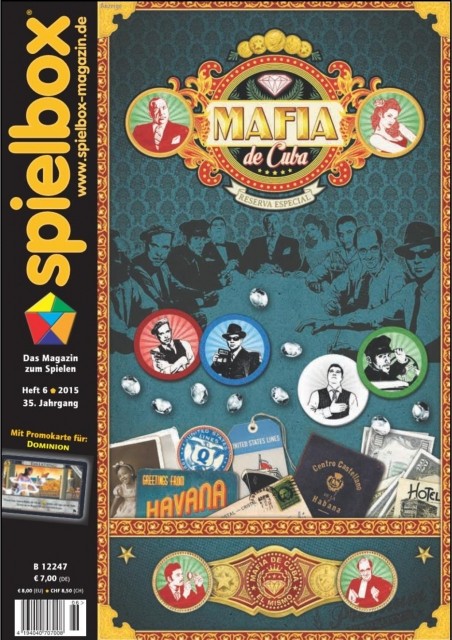 Spielbox - 7/2015 (mit Promokarte Glasstrasse)