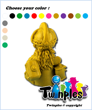 Twinple Zwerg mit Hammer