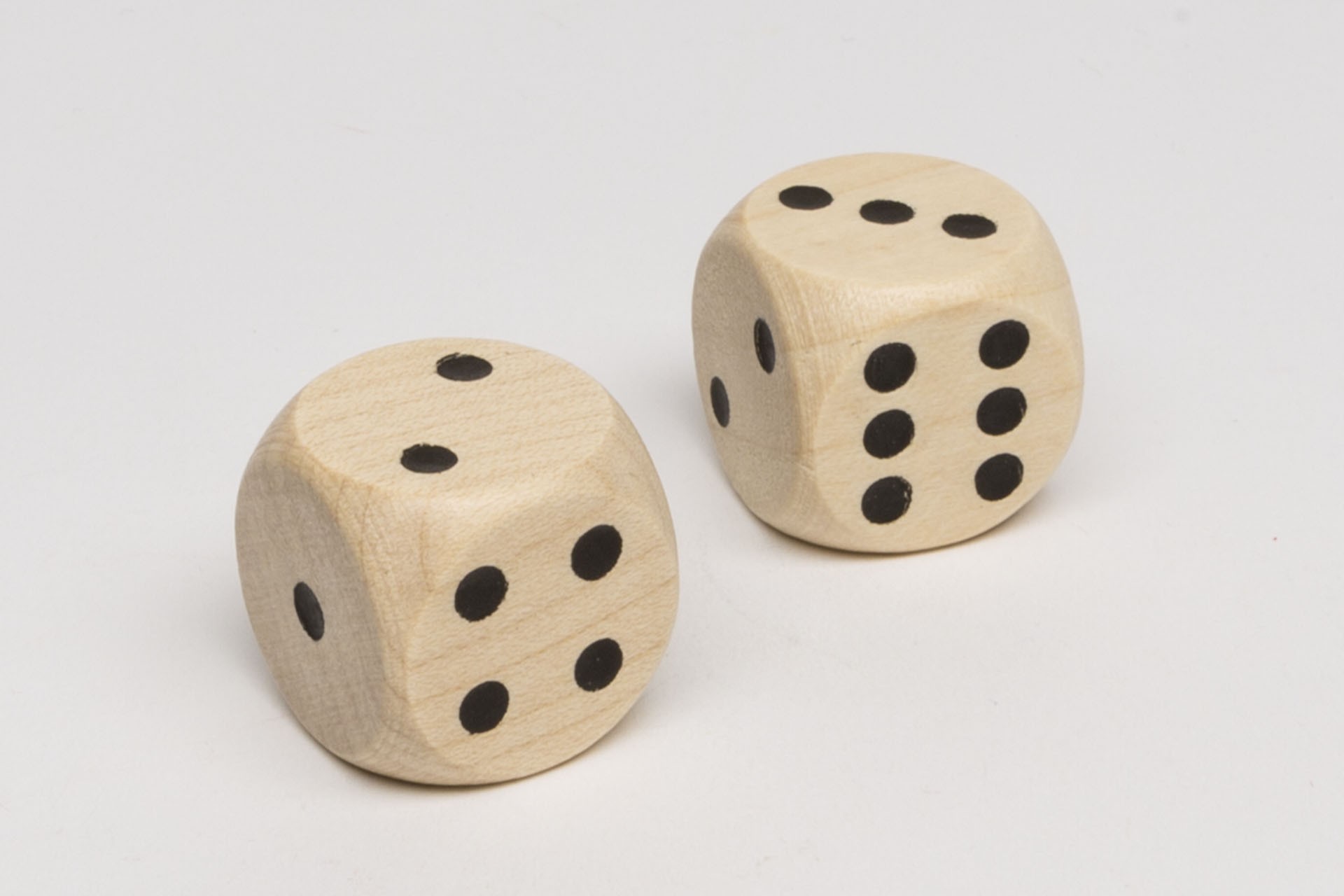 Augenwürfel 20mm, Holz