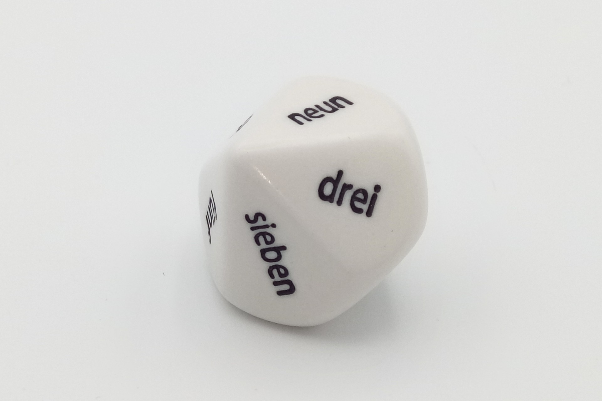 10er Zahlen-Wörter-Würfel Deutsch