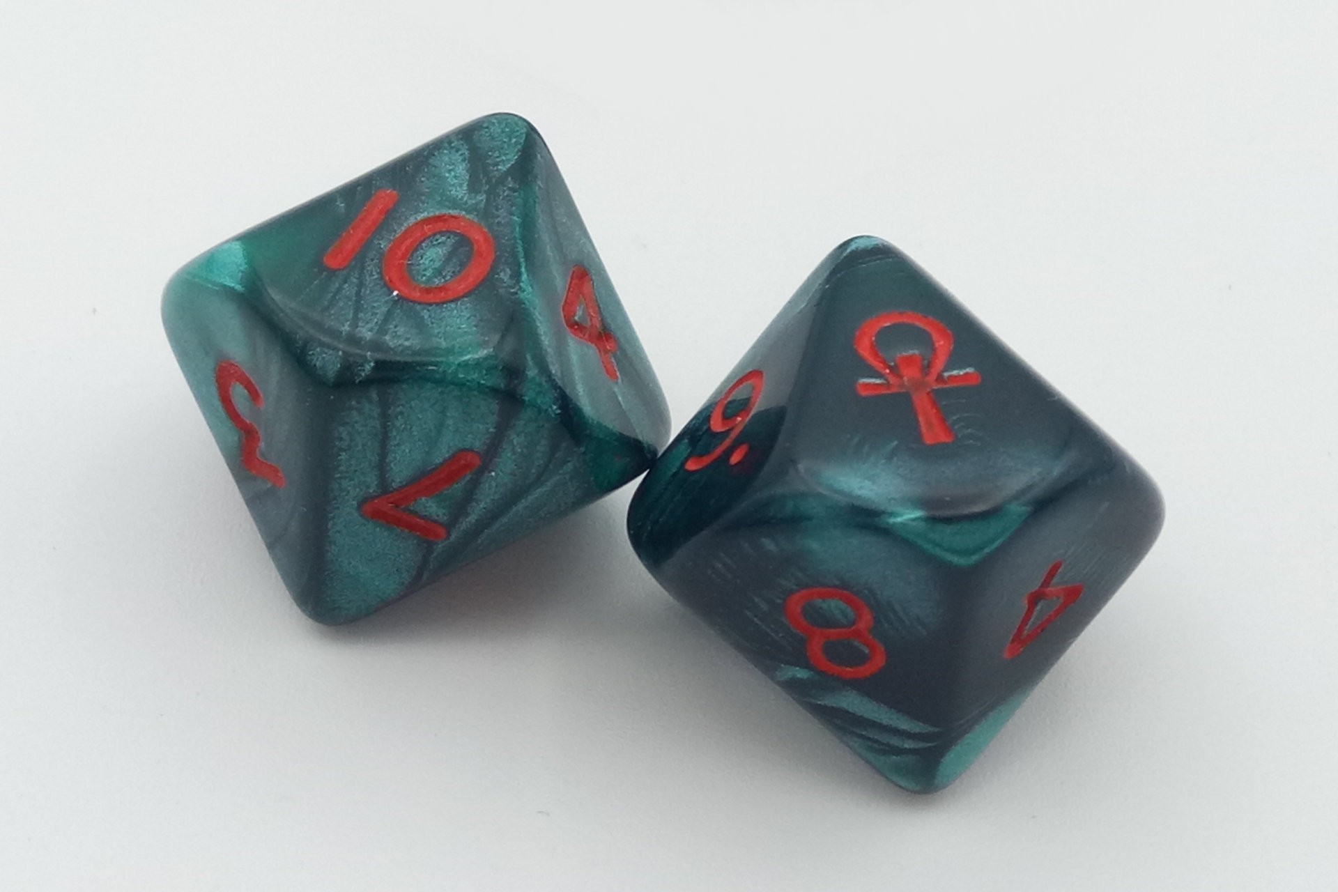 10-er Ankh Würfel 