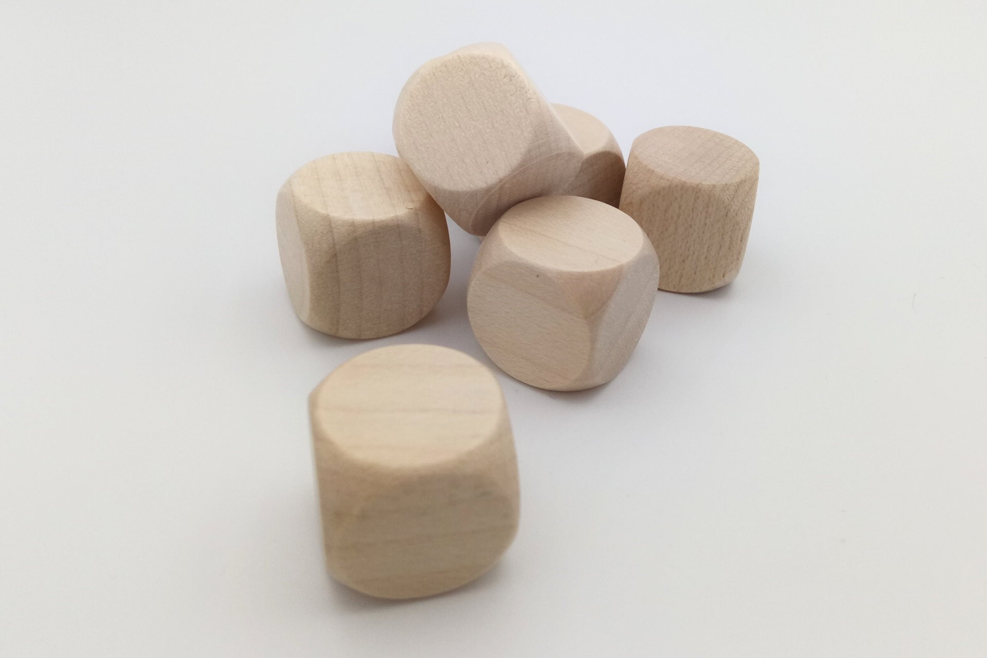 Blankowürfel aus Holz 18mm