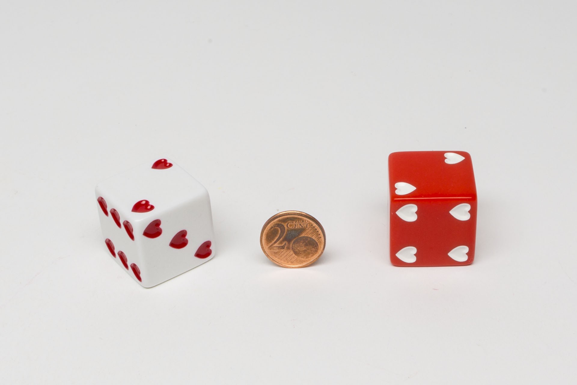 Set Herzwürfel