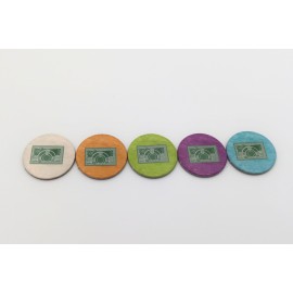 Spielermarker mit Banknote
