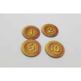 Münzen aus dem Spiel 504