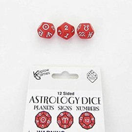 Astrology Würfel set