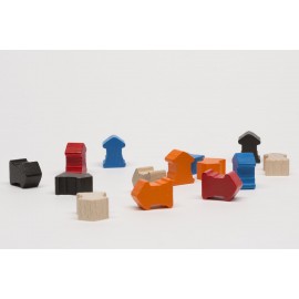Spielfigurensatz für Zug um Zug Europa