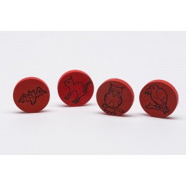 Scheiben mit Tieren 30x5mm (Katze) - Spendenartikel unicef