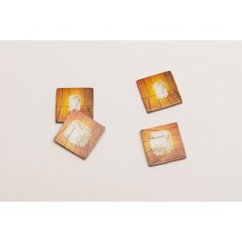 Warenplättchen - Glas