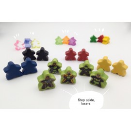 Carcassonne Figuren aus Keramik