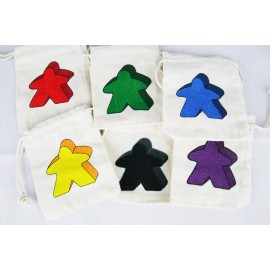 Carcassonne - Set Beutel für Meeple