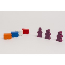 Holzmaterial für Szenario "Händler und Barbaren" (CATAN Händler und Barbaren)