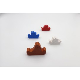 Catan - kompletter Satz für Seefahrererweiterung (Alternativsteine)
