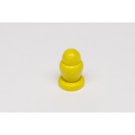 Spielstein, Pöppel, Gelb
