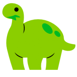 Dino Pflanzenfresser Token