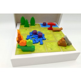 Diarama Gartenlandschaft groß
