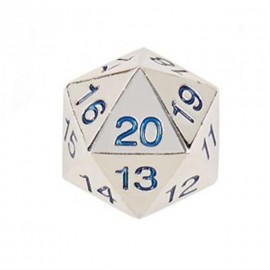 Metal Würfel 22mm D20