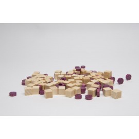 Terra Mystica - Set Arbeiterklötzchen und Machtchips 