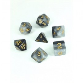 Grey Gradients dice set